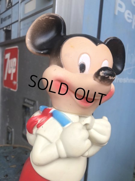 画像7:  60s Vintage DELL Disney Mickey Mouse Rubber Doll (C07) (7)