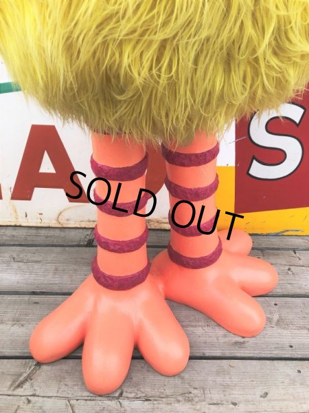 画像12: Vintage Sesame Street Big Bird Store Display Life size Statue RARE! Hard to Find!!! (B968) (12)