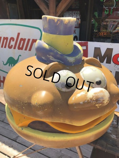 画像2: Vintage Mcdonald's Playland Mayor McCheese Head statue Hard to Find!!!! (C09) (2)