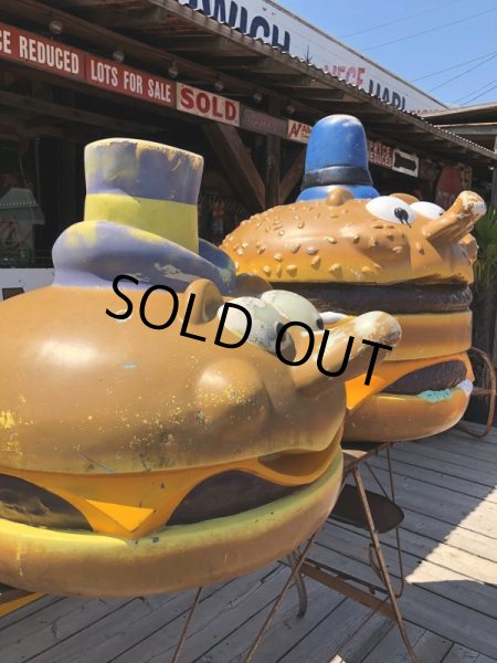 画像11: Vintage Mcdonald's Playland Big Mac Police Head statue Hard to Find!!!! (C010) (11)