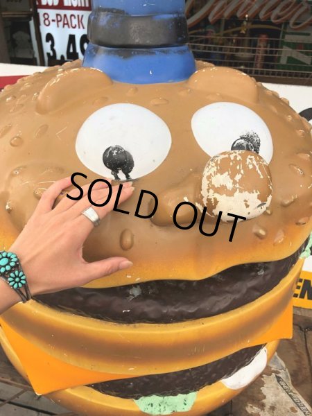 画像7: Vintage Mcdonald's Playland Big Mac Police Head statue Hard to Find!!!! (C010) (7)