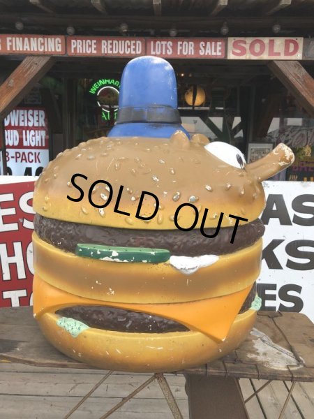 画像4: Vintage Mcdonald's Playland Big Mac Police Head statue Hard to Find!!!! (C010) (4)