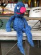 画像2: 70s Vintage Knickerbocker Sesame Street Grover Plush Doll 55cm (B951) (2)