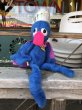 画像2: Vintage Knickerbocker Sesame Street Grover Plush Doll 38cm (B950) (2)