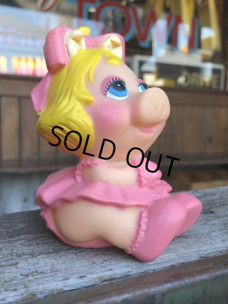 画像3: 80s Vintage Muppet Babies Miss Piggy Vinyl Doll (C012) (3)