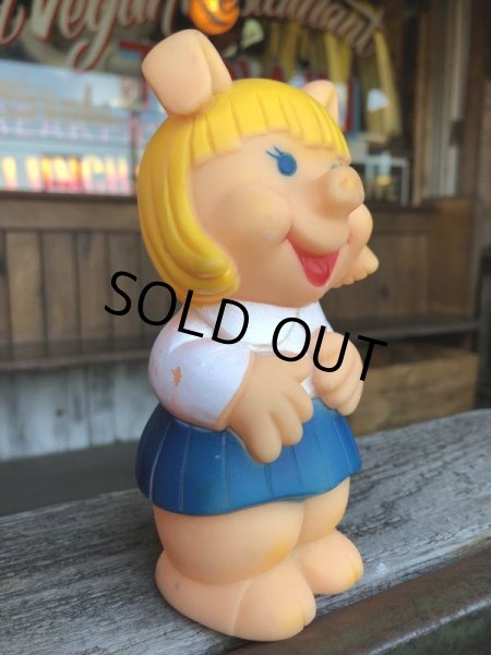 画像3: Vintage The Muppets Show Miss Piggy ? Vinyl Doll (C014) (3)