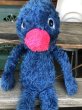 画像6: 70s Vintage Knickerbocker Sesame Street Grover Plush Doll 55cm (B951) (6)