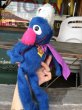 画像11: Vintage Knickerbocker Sesame Street Grover Plush Doll 38cm (B950) (11)