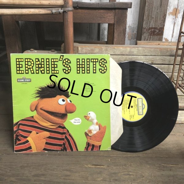 画像4: Vintage Sesame Street ERNIE'S HITS LP Record (C018) (4)
