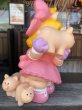 画像4: 80s Vintage Muppet Babies Miss Piggy Vinyl Bank Doll (C013) (4)