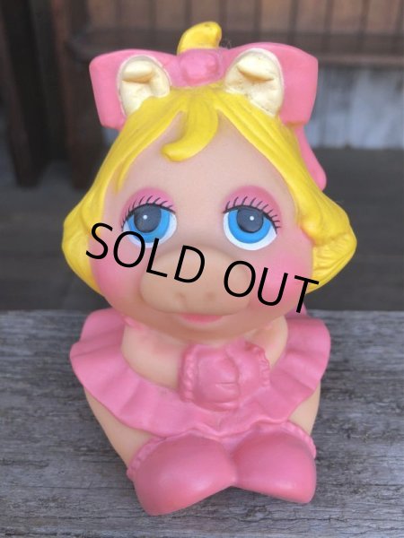 画像4: 80s Vintage Muppet Babies Miss Piggy Vinyl Doll (C012) (4)
