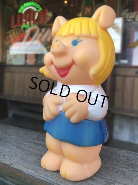 画像2: Vintage The Muppets Show Miss Piggy ? Vinyl Doll (C014) (2)