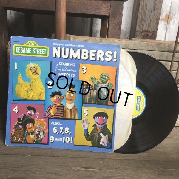 画像4: Vintage Sesame Street NUMBERS! LP Record (C017) (4)