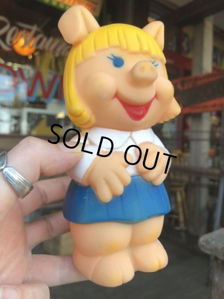 画像7: Vintage The Muppets Show Miss Piggy ? Vinyl Doll (C014) (7)