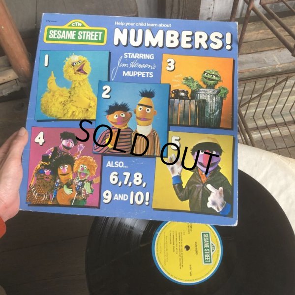 画像1: Vintage Sesame Street NUMBERS! LP Record (C017) (1)