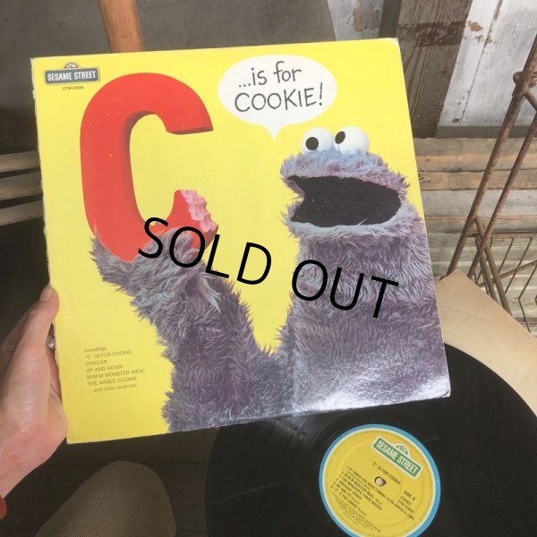 画像1: Vintage Sesame Street C...is for COOKIE! LP Record (C021) (1)