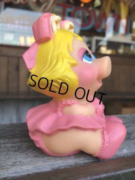 画像8: 80s Vintage Muppet Babies Miss Piggy Vinyl Doll (C012) (8)