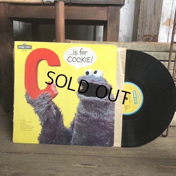 画像4: Vintage Sesame Street C...is for COOKIE! LP Record (C021) (4)