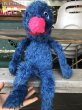 画像5: 70s Vintage Knickerbocker Sesame Street Grover Plush Doll 55cm (B951) (5)