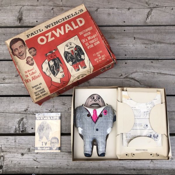画像20: 60s Vintage Berwin Novelties Corp PAUL WINCHELL " OZWALD " Puppet Toy M.I.B (C023) (20)