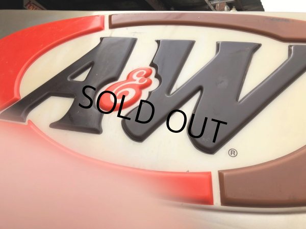 画像8: Vintage A&W Restaurant ALL AMERICAN FOOD Lighted Store Sign Huge!!!! (C024) (8)