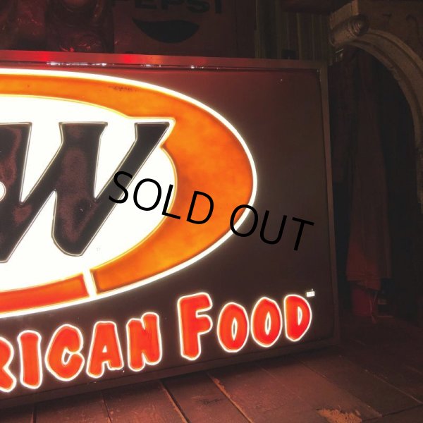 画像12: Vintage A&W Restaurant ALL AMERICAN FOOD Lighted Store Sign Huge!!!! (C024) (12)