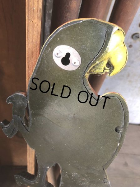 画像3: 70s Vintage Parrot Wall Hangings Statue (C029) (3)