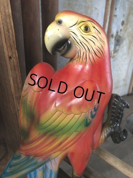 画像6: 70s Vintage Parrot Wall Hangings Statue (C029) (6)