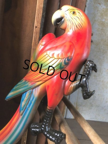 画像5: 70s Vintage Parrot Wall Hangings Statue (C029) (5)