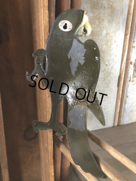 画像2: 70s Vintage Parrot Wall Hangings Statue (C027) (2)