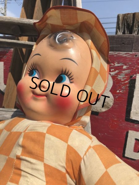 画像6: Vintage Celluloid Face Doll Big Size Baby 60cm (C032） (6)