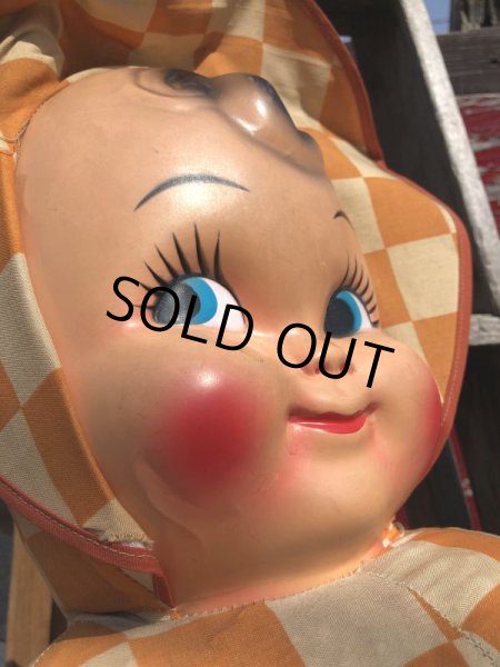 画像9: Vintage Celluloid Face Doll Big Size Baby 60cm (C032） (9)