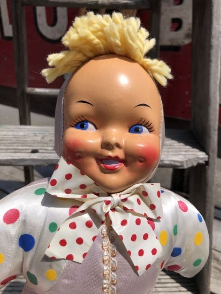 画像9: Vintage Celluloid Face Doll 30cm (C050） (9)