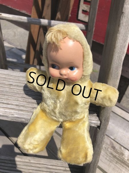 画像6: Vintage Celluloid Face Doll Mini Baby 22cm (C037） (6)