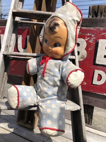 画像3: Vintage Celluloid Face Doll Big Size Baby 60cm (C033） (3)
