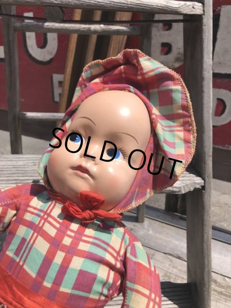 画像6: Vintage Celluloid Face Doll Girl 50cm (C048） (6)