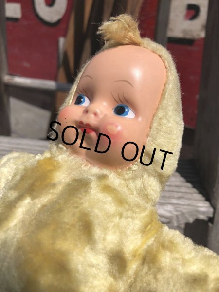 画像3: Vintage Celluloid Face Doll Mini Baby 22cm (C037） (3)