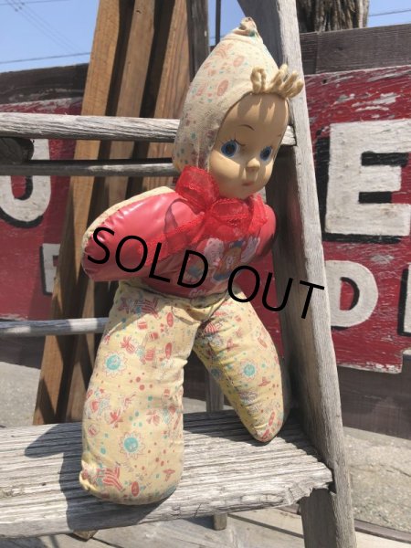 画像3: Vintage Celluloid Face Doll 38cm (C044） (3)