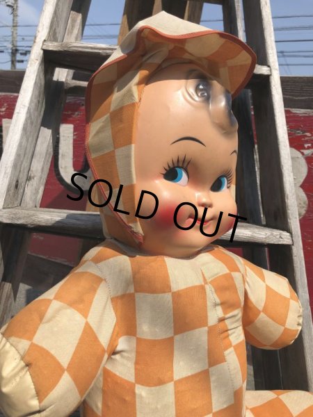 画像7: Vintage Celluloid Face Doll Big Size Baby 60cm (C032） (7)