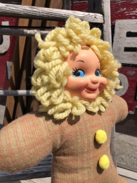 画像6: Vintage Celluloid Face Doll Lion 27cm (C041） (6)