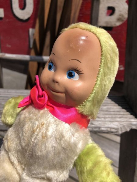 画像7: Vintage Celluloid Face Doll Mini Baby 21cm (C038） (7)