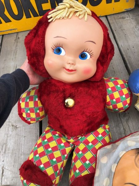 画像11: Vintage Celluloid Face Doll Big Size Baby 55cm (C036） (11)