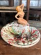 画像1: Vintage Mid Century Nude Naked Woman Lady Pinup Ashtrays (C052） (1)