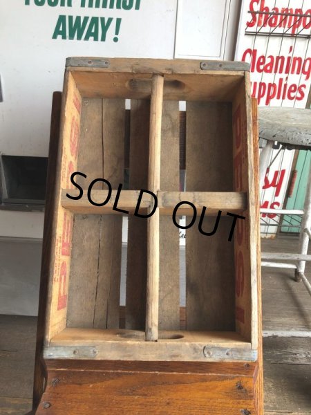 画像5: Vintage Original PEPSI Cola Wooden Crate (C055) (5)