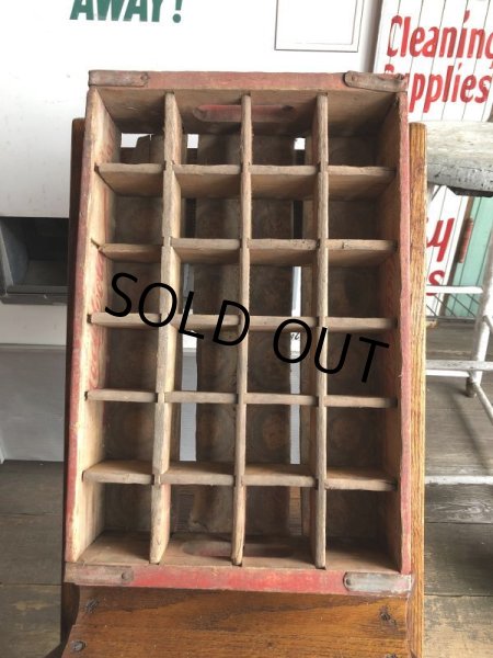 画像5: Vintage Original Coca Cola Wooden Crate (C058) (5)