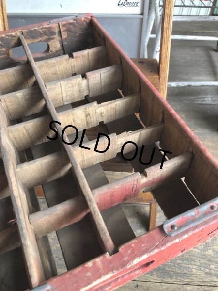 画像5: Vintage Original Coca Cola Wooden Crate (C059) (5)