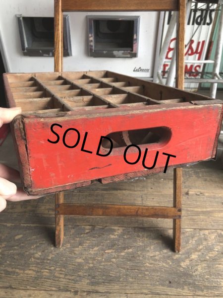 画像4: Vintage Original Coca Cola Wooden Crate (C058) (4)