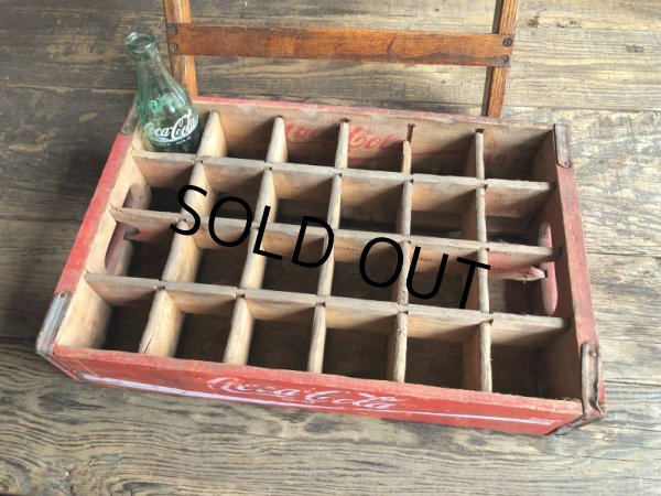 画像10: Vintage Original Coca Cola Wooden Crate (C058) (10)