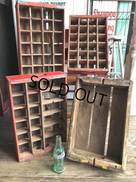 画像13: Vintage Original Coca Cola Wooden Crate (C058) (13)