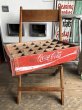 画像1: Vintage Original Coca Cola Wooden Crate (C058) (1)